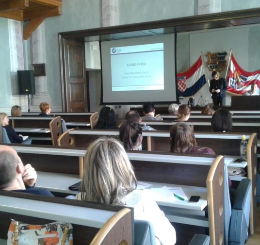 Seminar na temu ZAKON O RADU, PLAĆE I NAKNADE TE PRIMJENA U PRAKSI