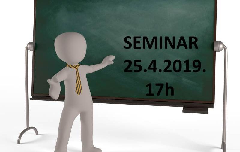 Seminar: "Zapošljavanje radnika, stručno osposobljavanje, ugovor o djelu - dokumentacija i knjigovodstveno praćenje u obrtu"